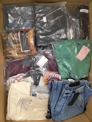 The photo shows a package with clothing in the category A.