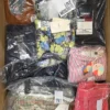The photo shows a package with clothing in the category A.