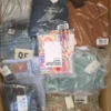 The photo shows a package with clothing in the category A.