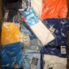 The photo shows a package with clothing in the category H.