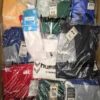 The photo shows a package with clothing in the category H.
