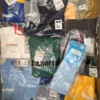 The photo shows a package with clothing in the category H.
