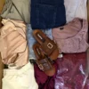 The photo shows a package with clothing in the category BSN.