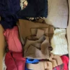 The photo shows a package with clothing in the category BSN.