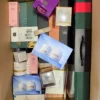 The photo shows a package with clothing in the category B.