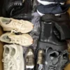 The photo shows a package with footwear in the category CSU.