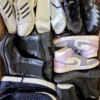 The photo shows a package with footwear in the category CSU.
