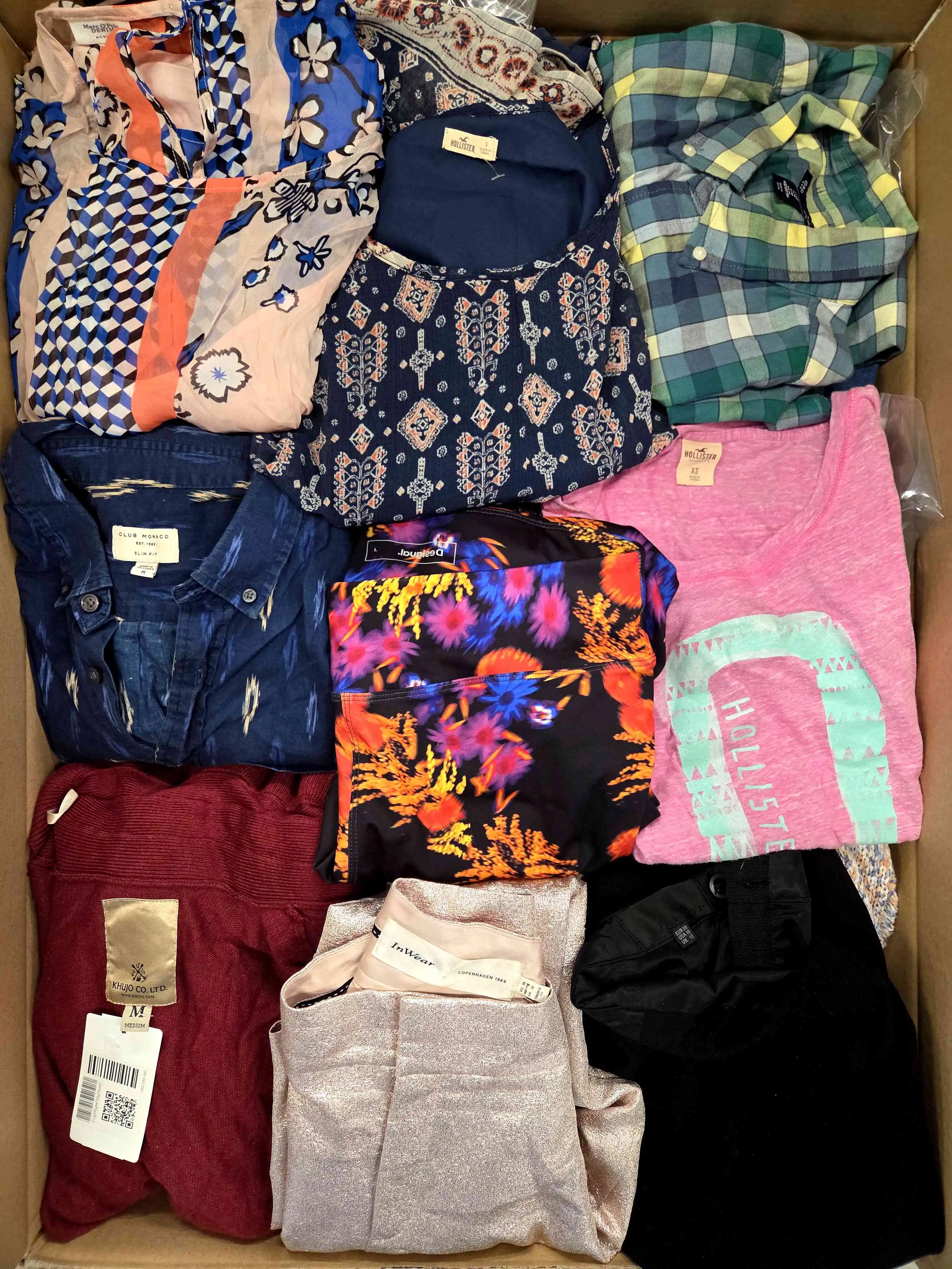 U1601 3 The photo shows a package with clothing in the category U.