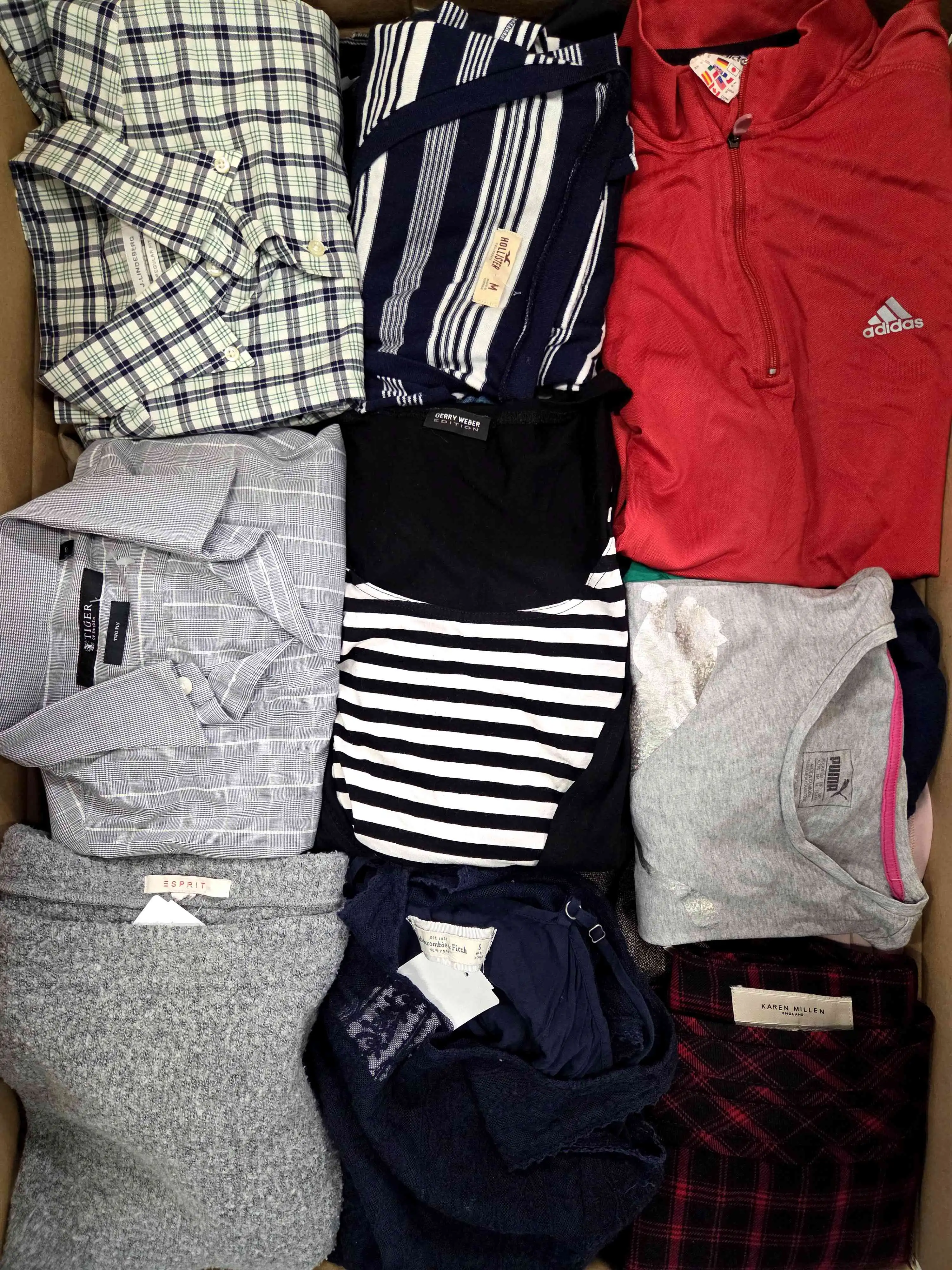 U1602 3 The photo shows a package with clothing in the category U.