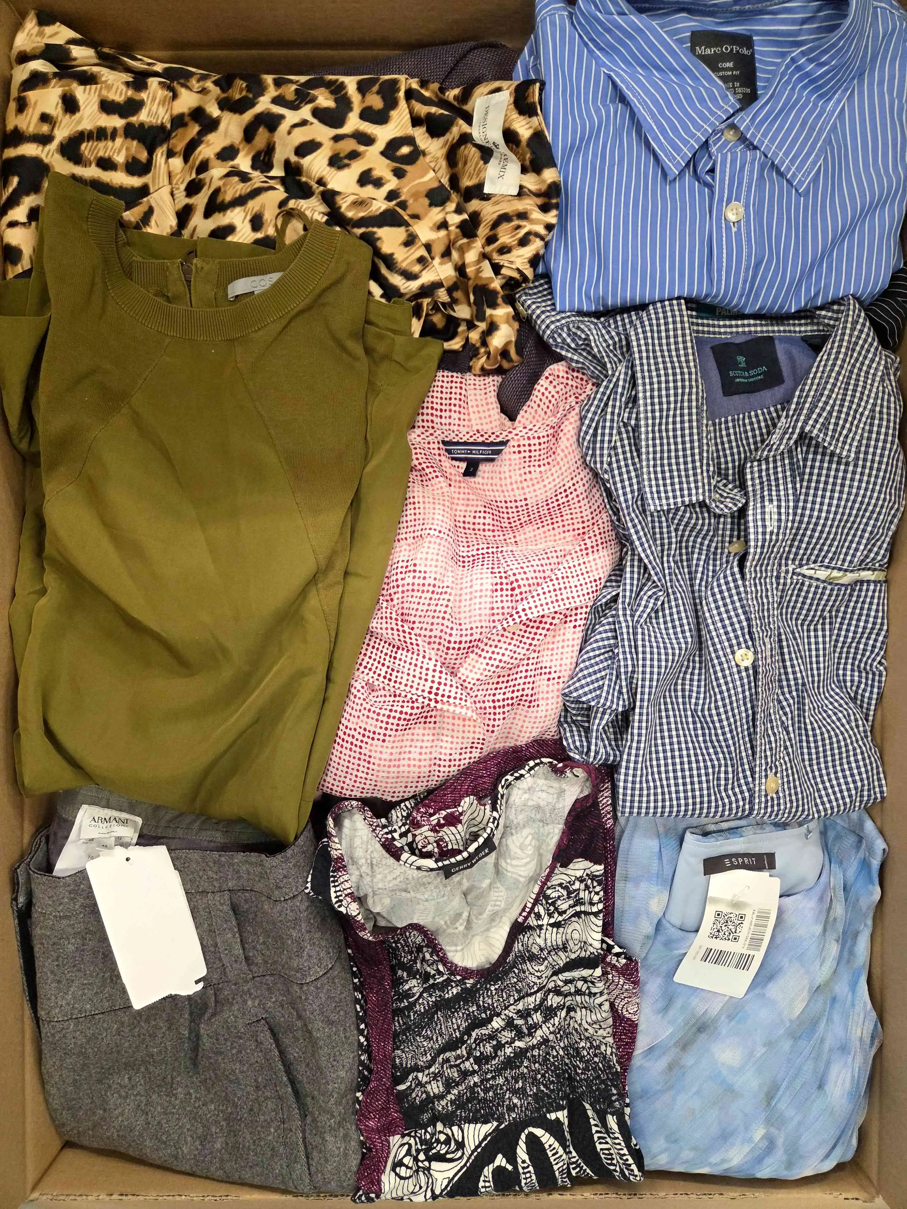 U1605 2 The photo shows a package with clothing in the category U.