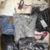 The photo shows a package with clothing in the category B.