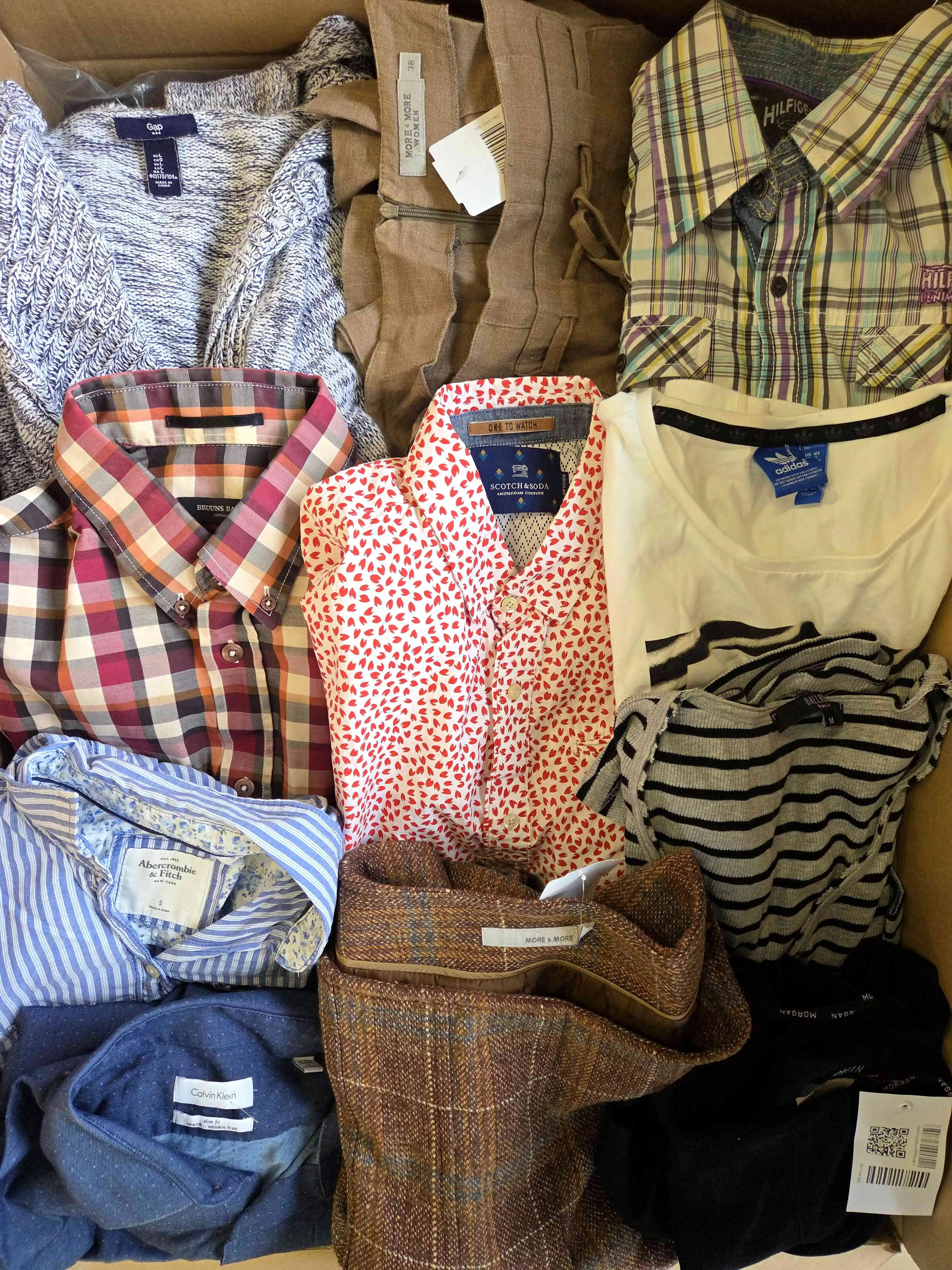 U1693 3 The photo shows a package with clothing in the category U.