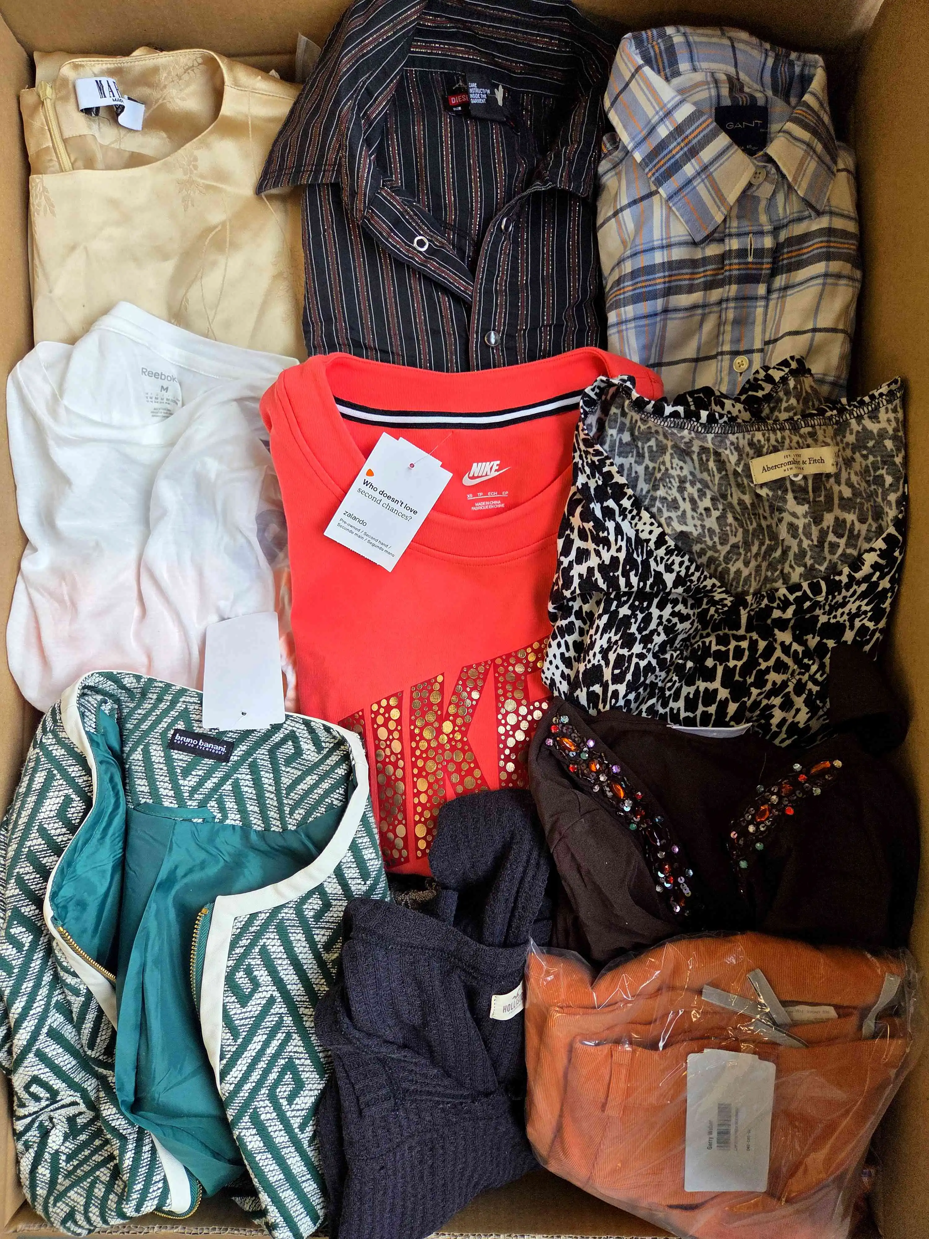 U1695 3 The photo shows a package with clothing in the category U.