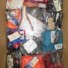 The photo shows a package with clothing in the category ABW.