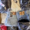 The photo shows a package with clothing in the category C.