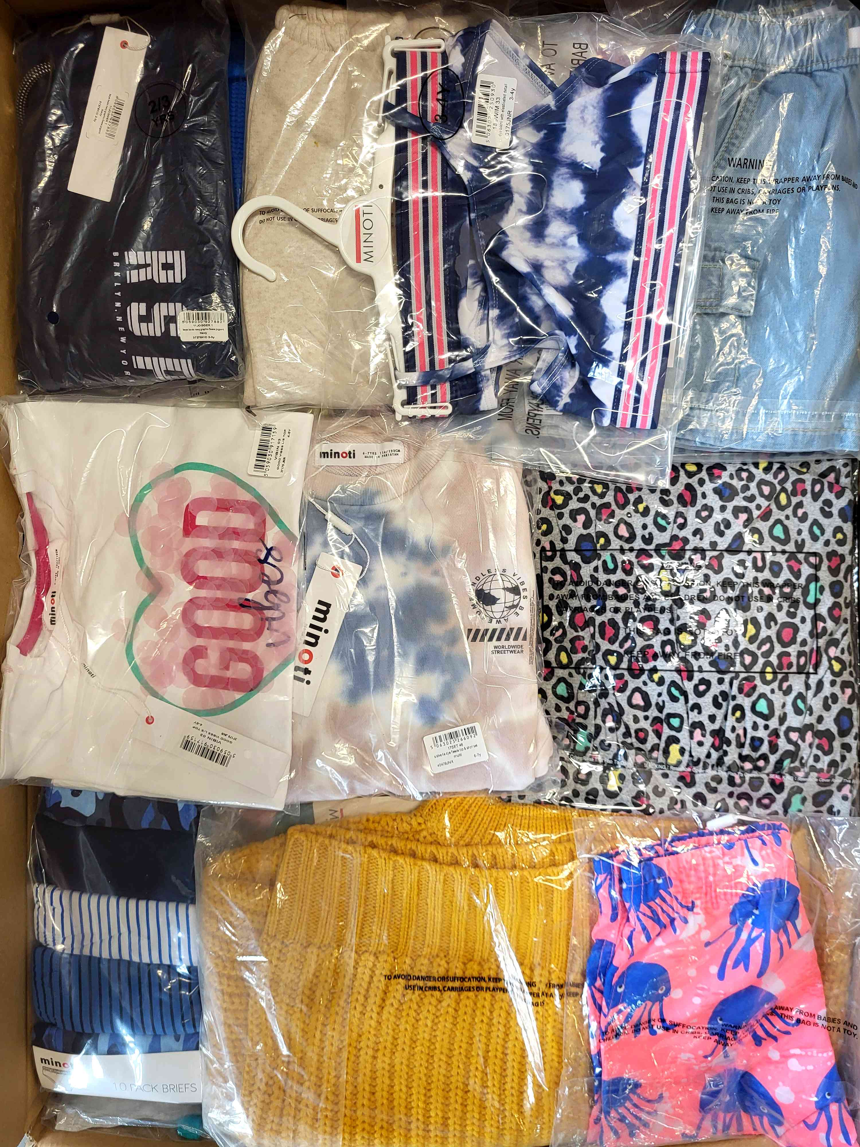 N225 3 The photo shows a package with clothing in the category N.