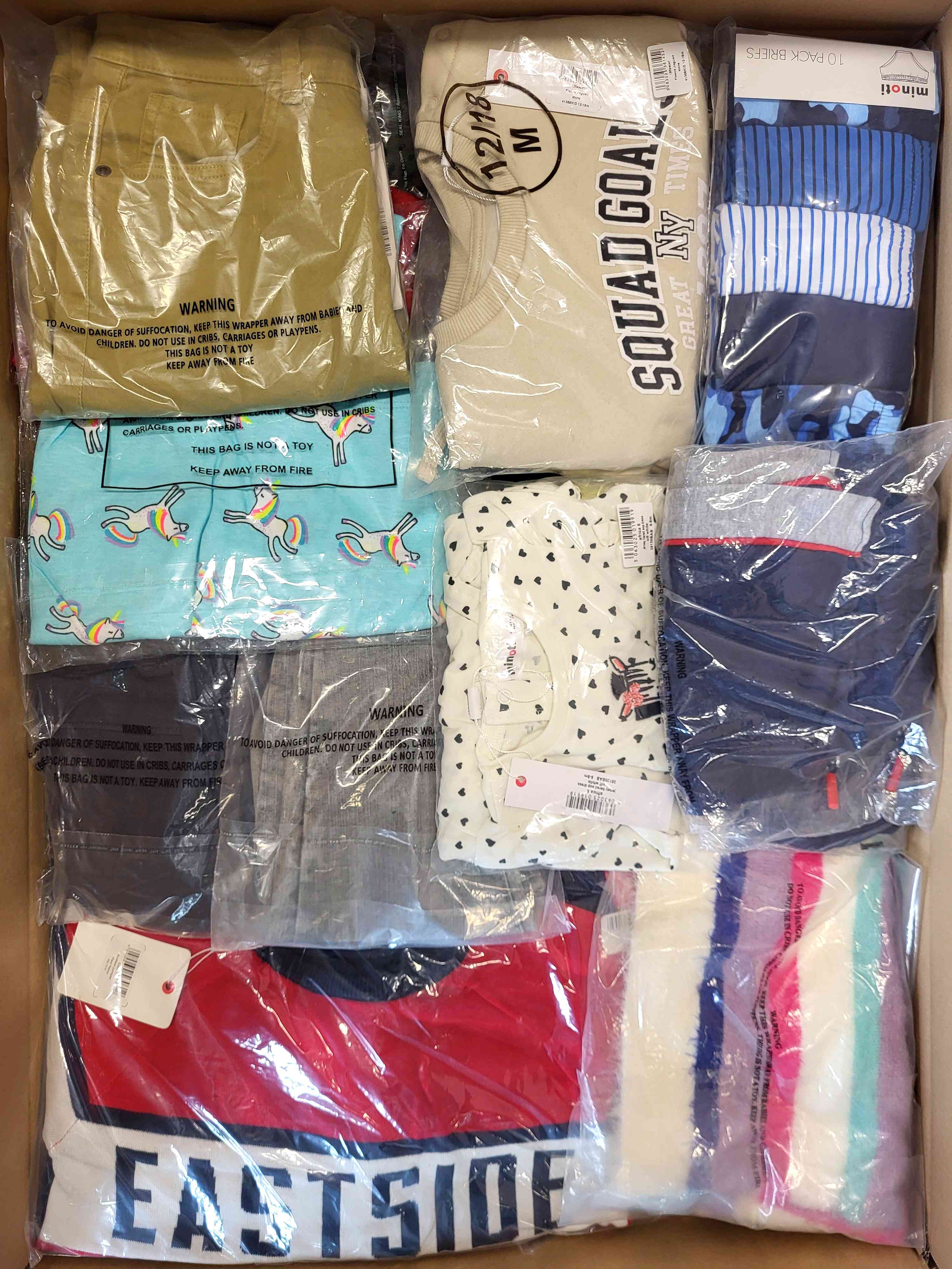 N226 3 The photo shows a package with clothing in the category N.