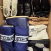 The photo shows a package with footwear in the category BSU.