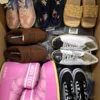 The photo shows a package with footwear in the category BSU.