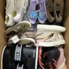 The photo shows a package with footwear in the category BSU.