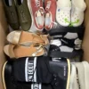 The photo shows a package with footwear in the category BSU.