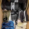The photo shows a package with footwear in the category BSU.