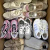 The photo shows a package with footwear in the category BSU.