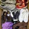 BSU349 2 The photo shows a package with footwear in the category BSU.