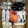 The photo shows a package with footwear in the category BSU.