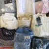 The photo shows a package with clothing in the category B.