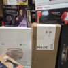 The photo shows a package with clothing in the category B.