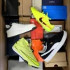 The photo shows a package with footwear in the category CS.