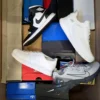The photo shows a package with footwear in the category CS.
