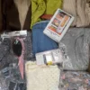 SN807 1 The photo shows a package with clothing in the category SN.