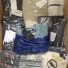 The photo shows a package with clothing in the category AP.