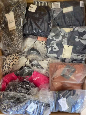 The photo shows a package with clothing in the category A.