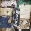 The photo shows a package with clothing in the category A.