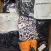 The photo shows a package with clothing in the category A.