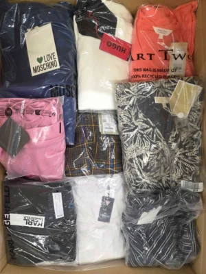 The photo shows a package with clothing in the category A.