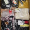 The photo shows a package with clothing in the category A.