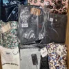 The photo shows a package with clothing in the category A.