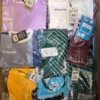 The photo shows a package with clothing in the category H.
