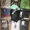 The photo shows a package with clothing in the category A.