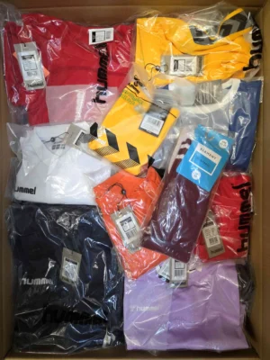 The photo shows a package with clothing in the category H.