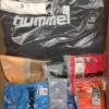 The photo shows a package with clothing in the category H.