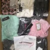 The photo shows a package with clothing in the category A.