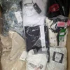 The photo shows a package with clothing in the category A.