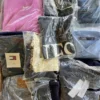 The photo shows a package with clothing in the category D.