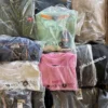 The photo shows a package with clothing in the category D.