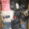 The photo shows a package with clothing in the category T.